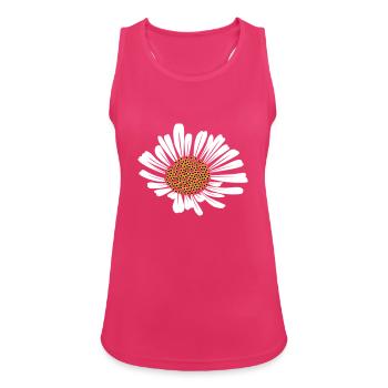 Marguerite - Débardeur respirant Femme - fuchsia - Devant - Zoe (177cm)
