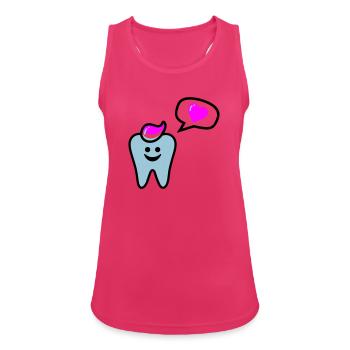 zahn punk zahnarzt dentist - Women's Breathable Tank Top - fuchsia - Front - Zoe (177cm)