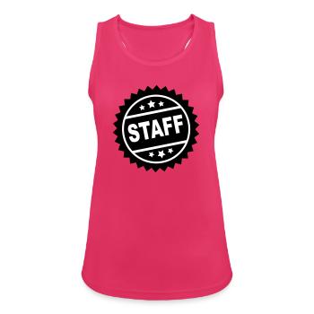 2541614 115912348 staff - Women's Breathable Tank Top - fuchsia - Front - Zoe (177cm)
