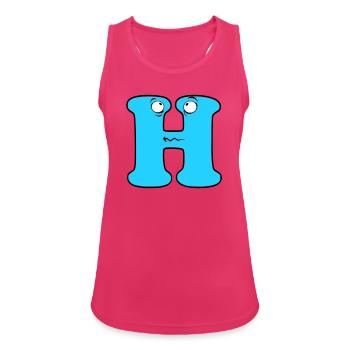 H - Débardeur respirant Femme - fuchsia - Devant - Zoe (177cm)