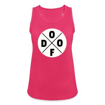 Muet - Débardeur respirant Femme - fuchsia - Devant - Zoe (177cm)