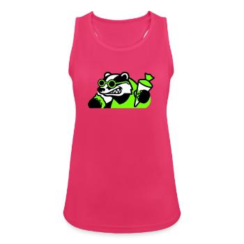 Icône de la rentrée scolaire de Badger Cool - Débardeur respirant Femme - fuchsia - Devant - Zoe (177cm)