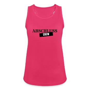 Graduation Crew - Graduation Trip Class 2026 - Women's Breathable Tank Top - fuchsia - Front - Zoe (177cm)
