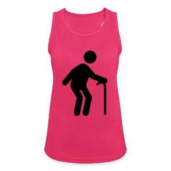 opa___f1 - Débardeur respirant Femme - fuchsia - Devant - Zoe (177cm)