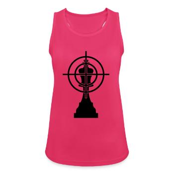 schach killing spree - Frauen Tank Top atmungsaktiv - Fuchsia - Vorne - Zoe (177cm)