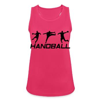 Handball Guard Rear Wing - Women's Breathable Tank Top - fuchsia - Front - Zoe (177cm)