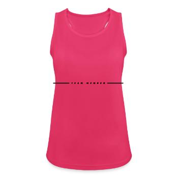 Équipier - Débardeur respirant Femme - fuchsia - Devant - Zoe (177cm)