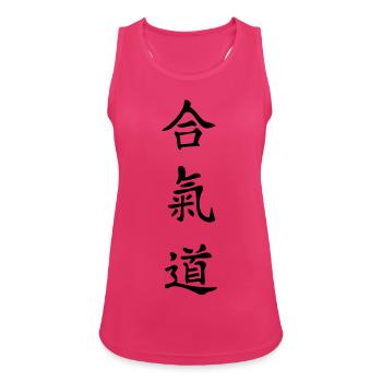 Japanese aikido translate word translation - Women's Breathable Tank Top - fuchsia - Front - Zoe (177cm)
