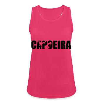 Capoeira - Débardeur respirant Femme - fuchsia - Devant - Zoe (177cm)