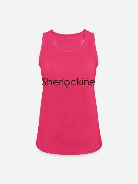 Sherlockine - Frauen Tank Top atmungsaktiv - Fuchsia