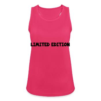 Édition limitée Anniversaire Vector Design 07 - Débardeur respirant Femme - fuchsia - Devant - Zoe (177cm)