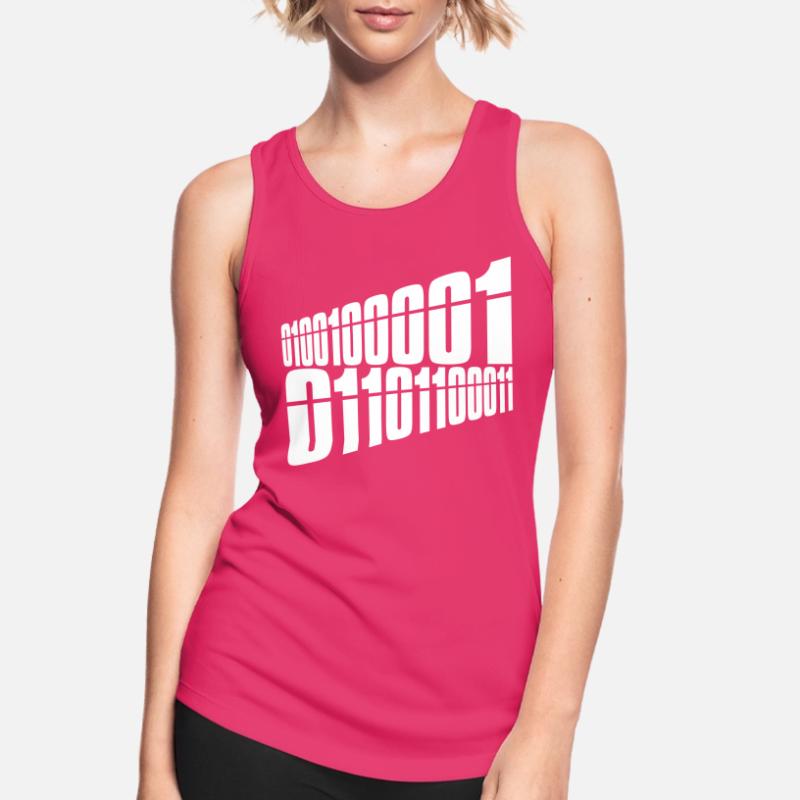 Binary Code Program Language Women's Breathable Tank Top