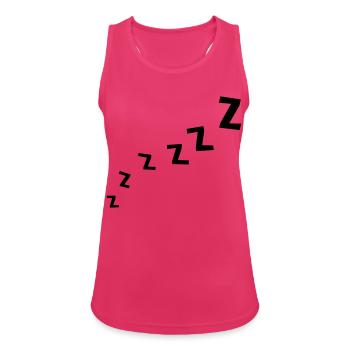 Zzzzzzz - Débardeur respirant Femme - fuchsia - Devant - Zoe (177cm)