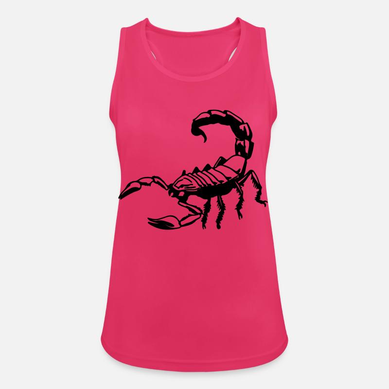 scorpion - Women's Breathable Tank Top - fuchsia