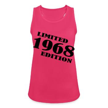 year 1968 limited edition - Women's Breathable Tank Top - fuchsia - Front - Zoe (177cm)