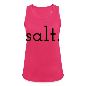 SALT BLACK - Frauen Tank Top atmungsaktiv - Fuchsia - Vorne - Zoe (177cm)