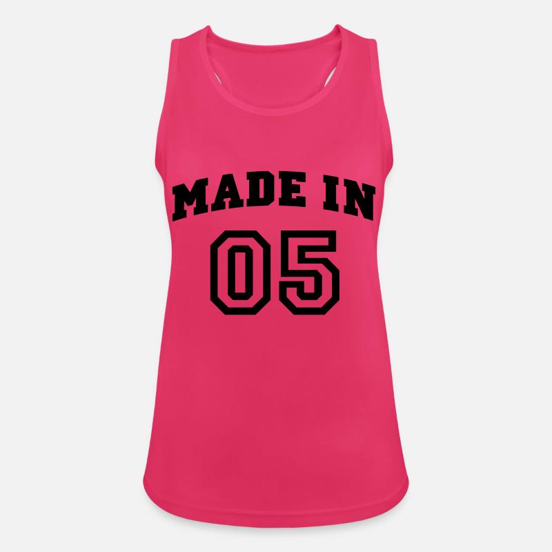 mp_madein05a - Women's Breathable Tank Top - fuchsia