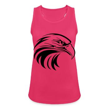 adler - Frauen Tank Top atmungsaktiv - Fuchsia - Vorne - Zoe (177cm)