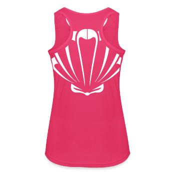 coquille - Débardeur respirant Femme - fuchsia - Dos - Zoe (177cm)