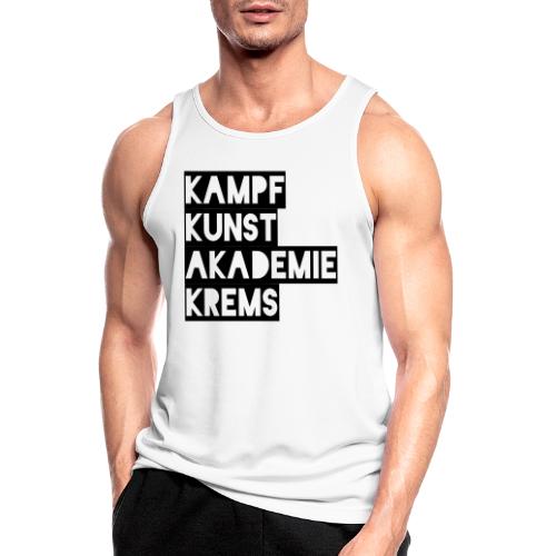 KKA 2016 lifestyle back2 - Männer Tank Top atmungsaktiv
