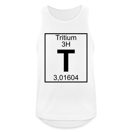 T (tritium) - Element 3H - pfll - Men's Breathable Tank Top