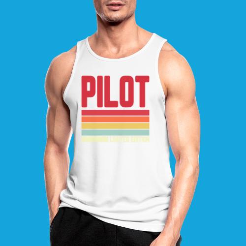 Pilot Limited Edition - Männer Tank Top atmungsaktiv