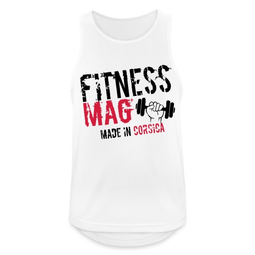 Fitness Mag made in corsica 100% Polyester - Débardeur respirant Homme