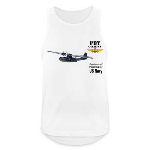 PBY Catalina - Männer Tank Top atmungsaktiv