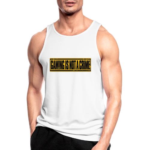 Gaming is not a crime - Mannen tanktop ademend actief