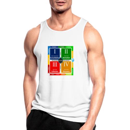 DataQuadrants All Squared Up - Mannen tanktop ademend actief