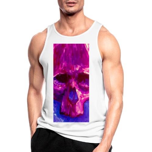 Purple Skull - Mannen tanktop ademend actief