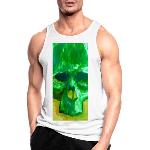 Green Skull - Mannen tanktop ademend actief