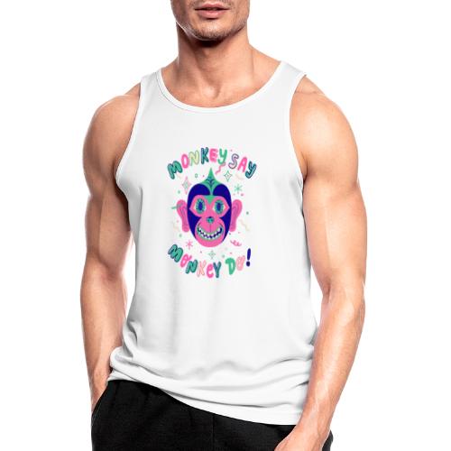 MONKEY SAY - Camiseta sin mangas hombre transpirable
