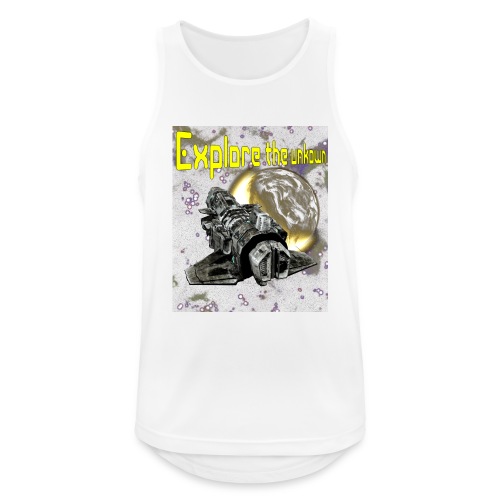 Explore the unknown - Men's Breathable Tank Top