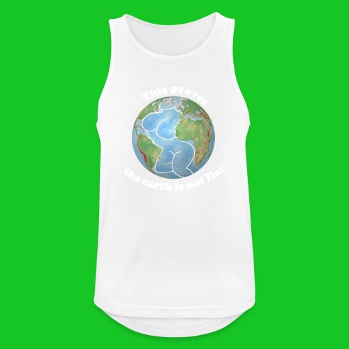 Flat earth moves me - Mannen tanktop ademend actief
