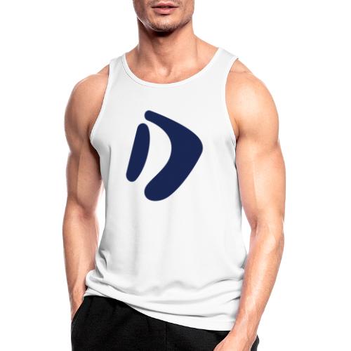 Logo D Blue DomesSport - Männer Tank Top atmungsaktiv