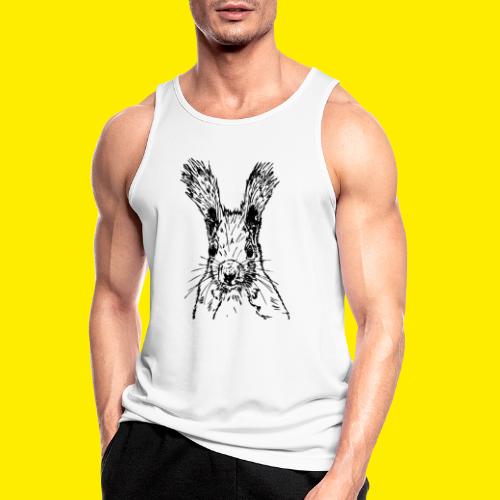 squirrel drawing - Men's Breathable Tank Top