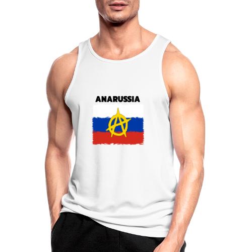 Anarussia Russia Flag Anarchy - Männer Tank Top atmungsaktiv