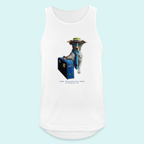The Traveling Dog - Men's Breathable Tank Top