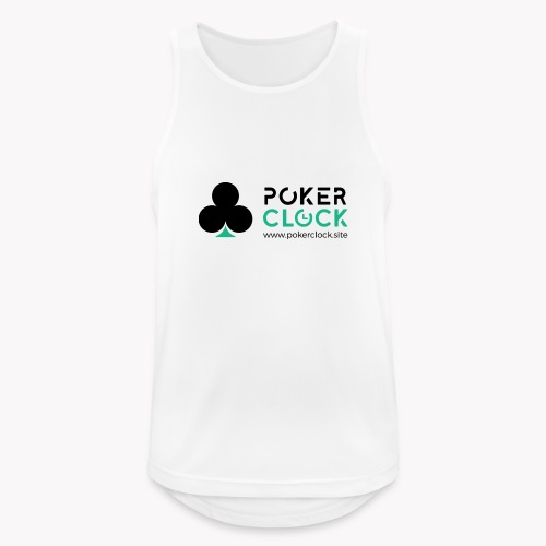 Poker Clock Logo - Männer Tank Top atmungsaktiv