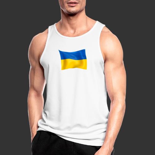 Flaga Ukrainy Flaga narodowa - Tank top męski oddychający
