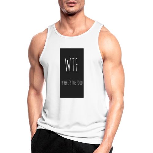 Wtf where is the food - Men's Breathable Tank Top