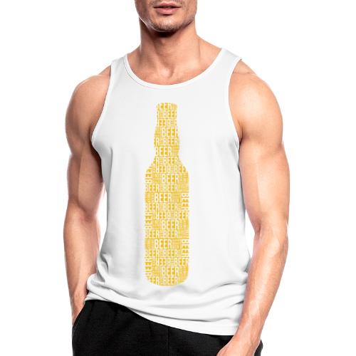 beer beer beer - Camiseta sin mangas hombre transpirable