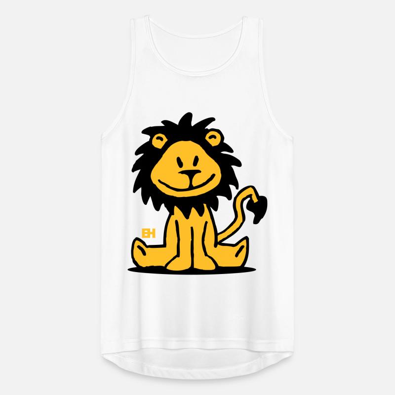 Löwe Männer Tank Top atmungsaktiv