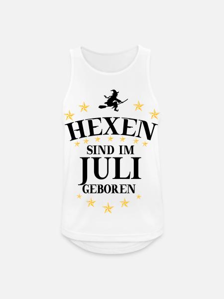 Witch July - Men's Breathable Tank Top - white