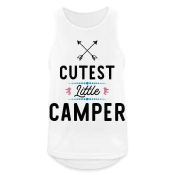 Camper - Männer Tank Top atmungsaktiv - Weiß - Vorne - Nick (188cm)