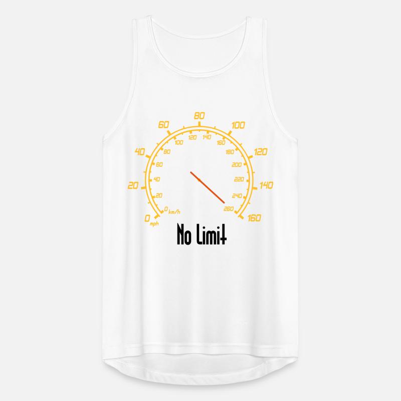 Speedometer, No Limit Men's Breathable Tank Top