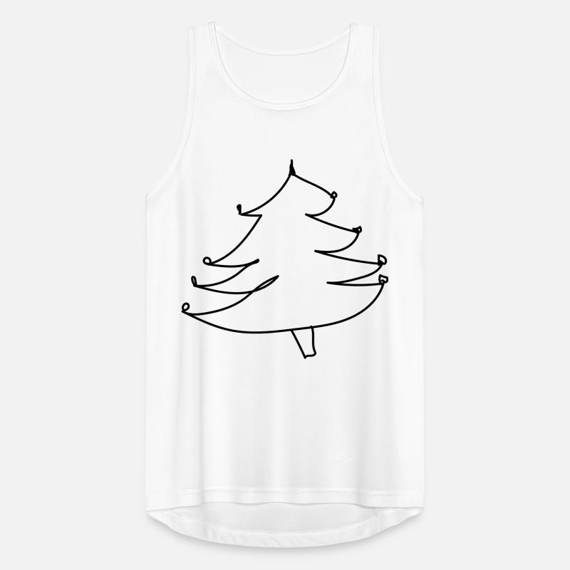 Weihnachtsbaum-Pullover (falscher Weihnachts-Pullover) Männer Tank Top atmungsaktiv
