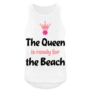 beach - Men's Breathable Tank Top - white - Front - Nick (188cm)