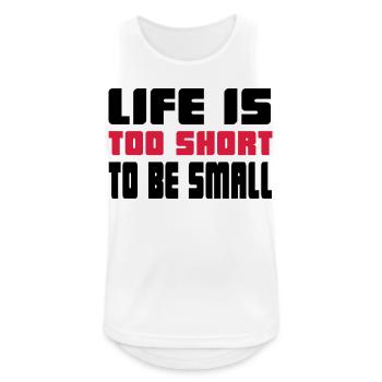 fitness - Men's Breathable Tank Top - white - Front - Nick (188cm)
